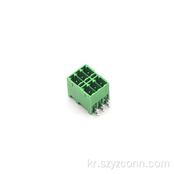 3.5mm 피치 플러그형 터미널 블록 수 6P